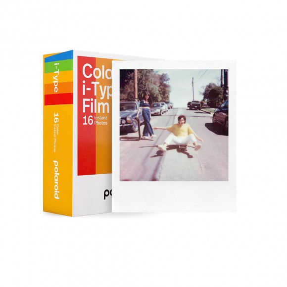 Polaroid Colour i-Type Instant Film (Double Pack, 16 Exposures)
